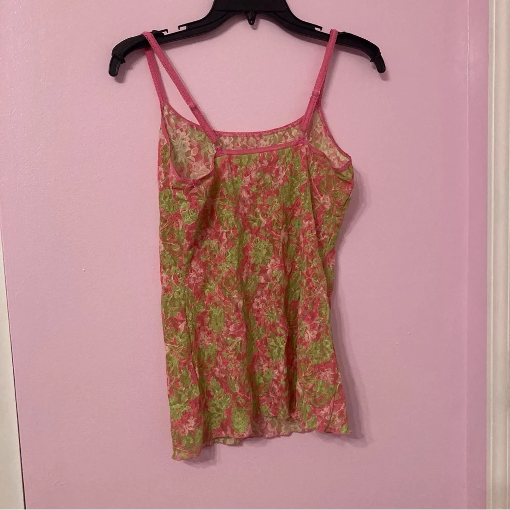 Lilly Pulitzer x Hanky Panky Lace top size medium - Picture 2 of 3